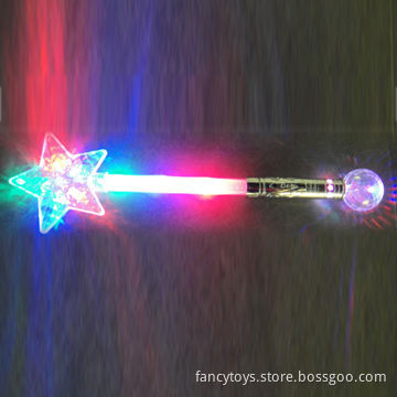 Flashing Pentacle Wand